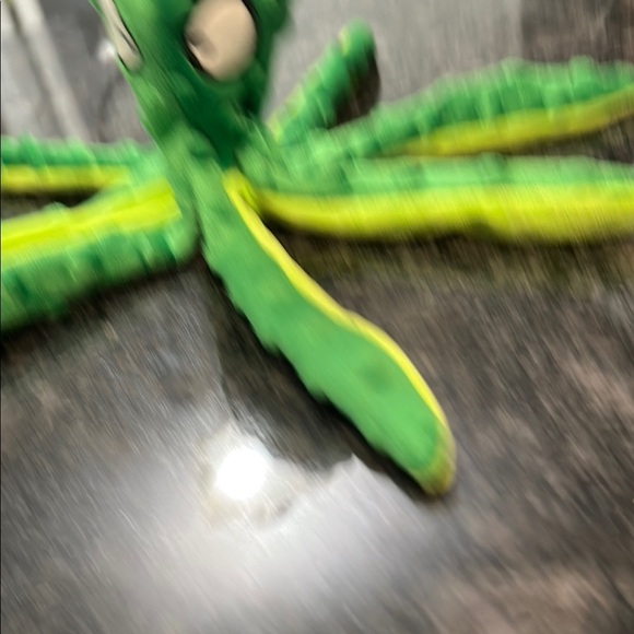 Green Octopus Dog Toy - Picture 6 of 10